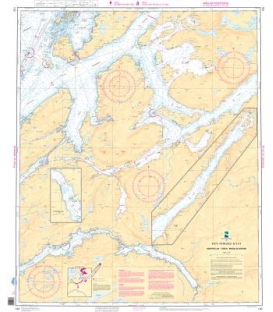Norwegian Nautical Chart 133 Innerfolda - Tosen - Bindalsfjorden