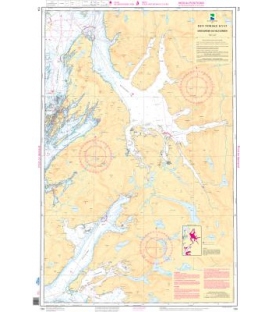 Norwegian Nautical Chart 134 Ursfjorden og Velfjorden