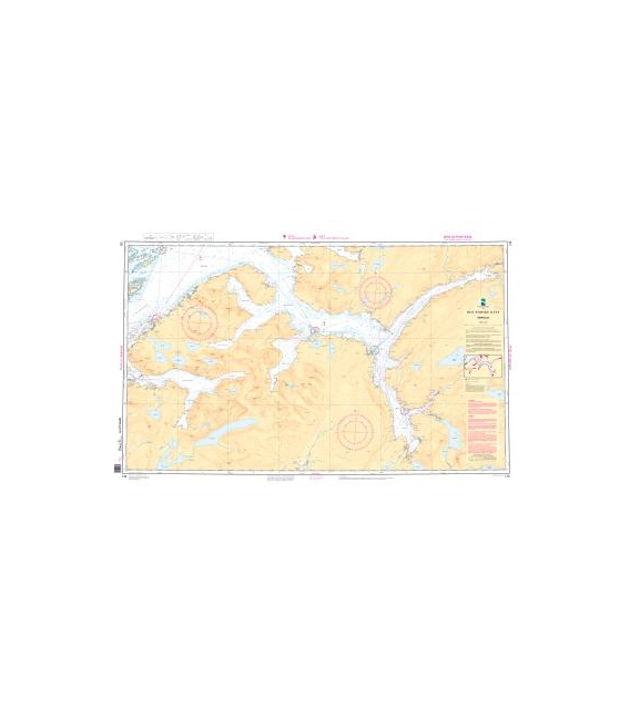 Norwegian Nautical Chart 138 Sorfolda