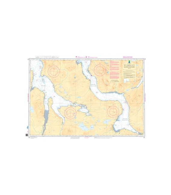 Norwegian Nautical Chart 143 Malangen og Balsfjorden
