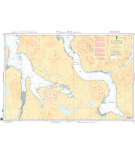 Norwegian Nautical Chart 143 Malangen og Balsfjorden