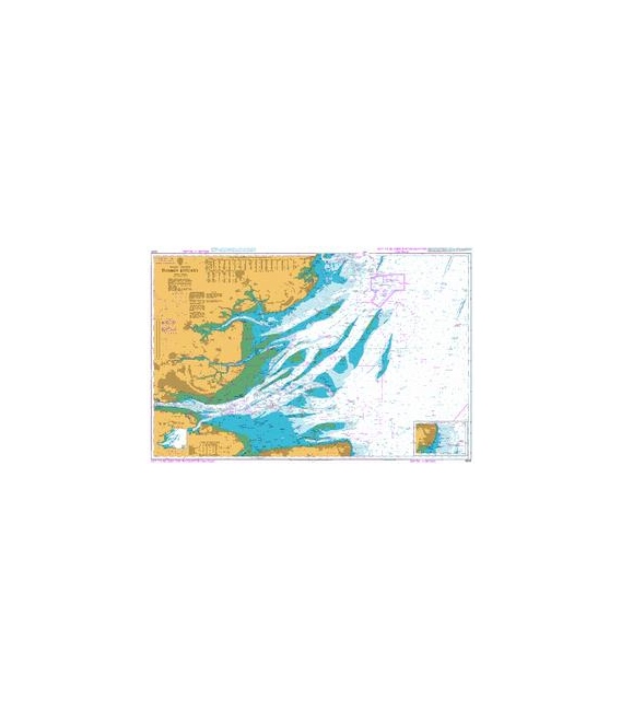 Admiralty Instructional Chart Thames Estuary