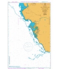 British Admiralty Instructional Chart 5114 Approaches to Rio Guadalquivier and Bahia de Cadiz