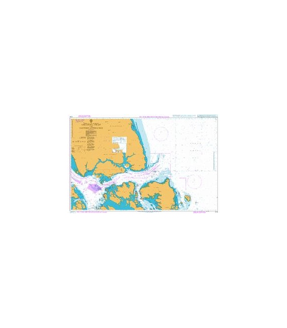 Admiralty Instructional Chart Singapore Strait and Eastern Approaches