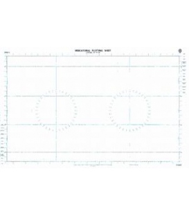 BA 6342D Admiralty Mercator Plotting Sheets Lat. 63° to 66° N. and S. 995 x 607mm