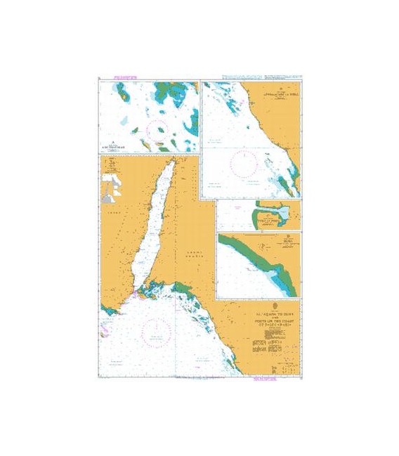 El `Aqaba to Duba and Ports on the Coast of Saudi Arabia