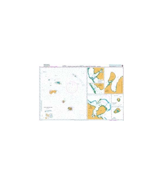 Plans of the Santa Cruz and Adjacent Islands