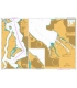 British Admiralty Nautical Chart 48 Puget Sound Alki Point to Point Defiance