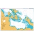 British Admiralty Nautical Chart 55 Laguna de Chiriqui