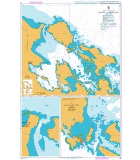 British Admiralty Nautical Chart 56 Bahia Almirante