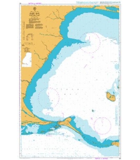 British Admiralty Nautical Chart 69 Palk Bay Western Part