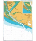 British Admiralty Nautical Chart 73 Puerto de Huelva and Approaches