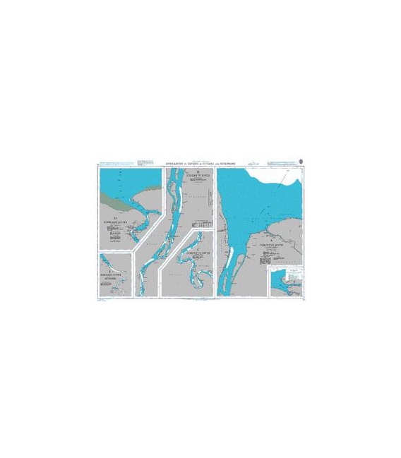 Entrances to Rivers in Guyana and Suriname