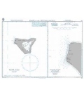 British Admiralty Nautical Chart 102 Plans in the Central Pacific