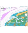 British Admiralty Nautical Chart 112 Terschellinger Gronden to Harlingen