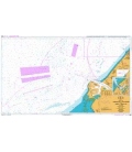 British Admiralty Nautical Chart 122 Approaches to Europoort and Hoek van Holland