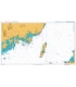 British Admiralty Nautical Chart 127 Korea Strait
