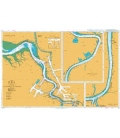 British Admiralty Nautical Chart 128 Baalhoek to Wintam