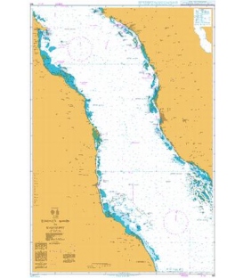 British Admiralty Nautical Chart 158 Berenice (Barnis) to Masamirit