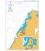 British Admiralty Nautical Chart 197 North West Approaches to Saint Lucia