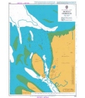 British Admiralty Nautical Chart 218 Mergui Harbour