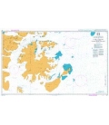 British Admiralty Nautical Chart 227 Church Point to Cape Longing including James Ross Island