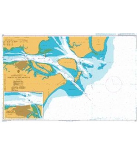 British Admiralty Nautical Chart 231 Approaches to Porto de Paranagua