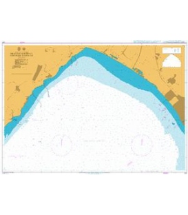 British Admiralty Nautical Chart 247 Iskenderun Korfezi Northern Terminals