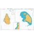British Admiralty Nautical Chart 254 Montserrat and Barbuda