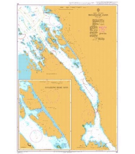 British Admiralty Nautical Chart 301 Haugesund Havn