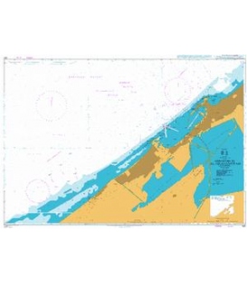 British Admiralty Nautical Chart 302 Approaches to Al Iskandariyah (Alexandria)