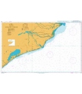 British Admiralty Nautical Chart 321 Gopalpur to Paradip