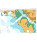 British Admiralty Nautical Chart 420 Port of Esbjerg