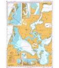 British Admiralty Nautical Chart 426 Thyboron to Mors