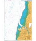 British Admiralty Nautical Chart 438 Boulogne-sur-Mer