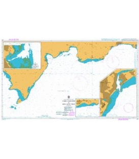 British Admiralty Nautical Chart 471 Cabo Caucedo to Isla Alto Velo