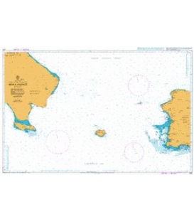 British Admiralty Nautical Chart 472 Mona Passage