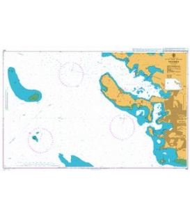 British Admiralty Nautical Chart 480 Noumea