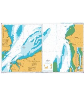 British Admiralty Nautical Chart 535 Baia De Sao Marcos