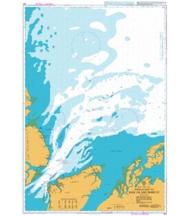 British Admiralty Nautical Chart 543 Approaches to Baia De Sao Marcos