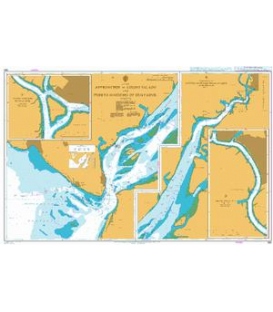 Approaches to Estero Salado and Puerto Maritimo de Guayaquil