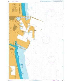 British Admiralty Nautical Chart 562 Valencia