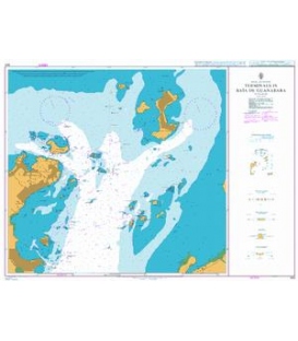 British Admiralty Nautical Chart 564 Terminals in Baia de Guanabara