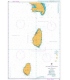 British Admiralty Nautical Chart 596 Southern Martinique to Saint Vincent
