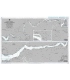 British Admiralty Nautical Chart 609 River Gambia Albreda to Kuntaur