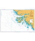 British Admiralty Nautical Chart 611 Cabo Roxo to Port Kamsar