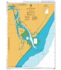 British Admiralty Nautical Chart 650 Quelimane