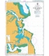 British Admiralty Nautical Chart 661 Approaches to Kilwa Kisiwani Harbour