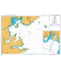 British Admiralty Nautical Chart 676 Ports in the South West of Japan