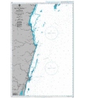 British Admiralty Nautical Chart 678 Ile aux Nattes to Tamatave